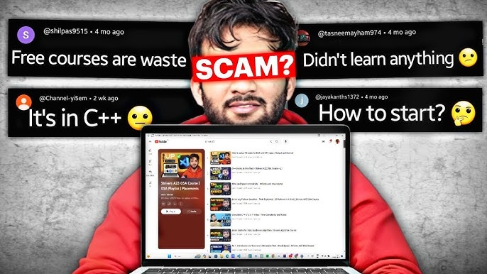 Best DSA course on youtube