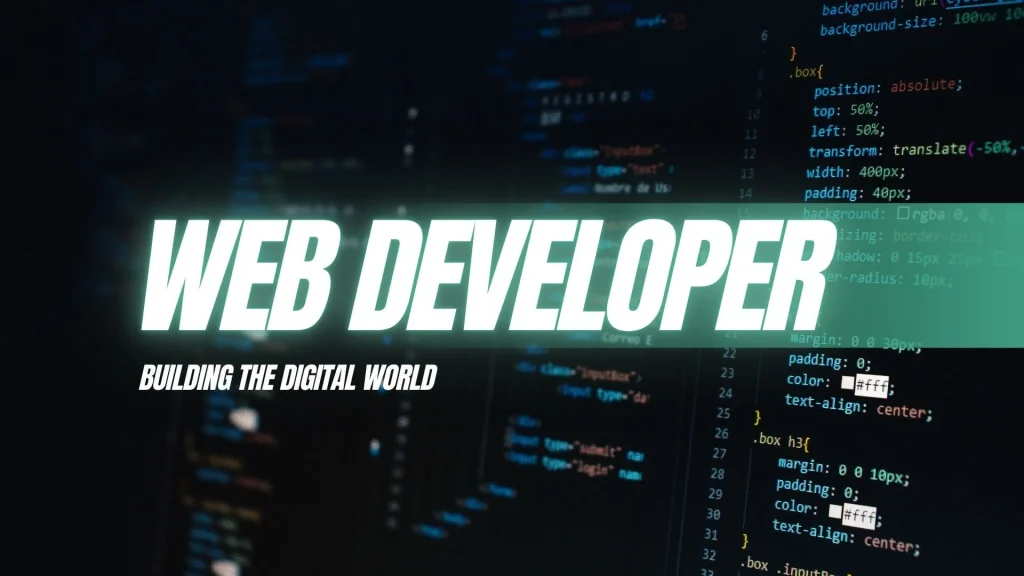 web development building the digiter world