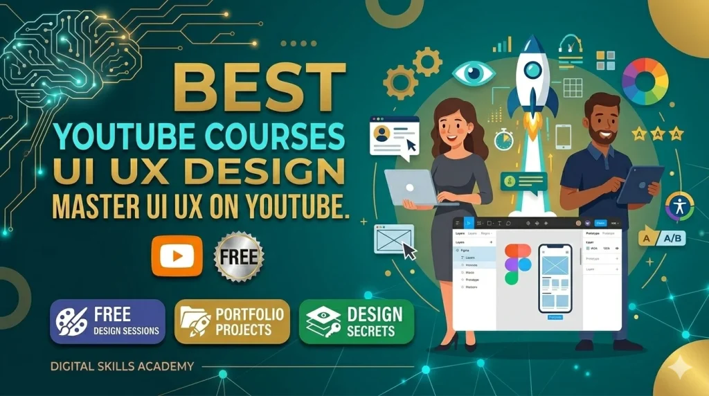 Best Youtube Courses UI UX Desgine