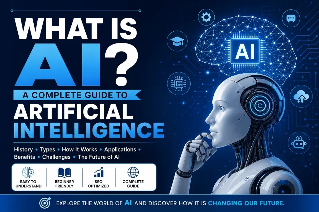 What is AI A Complete Guide to Artificial Intelligence (SEO Optimized)